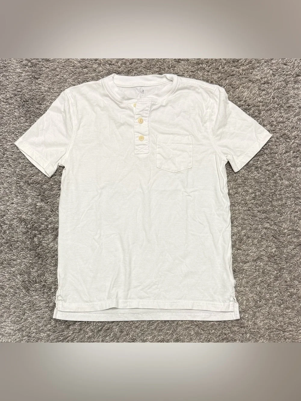EUC GapKids White Tee, Size L